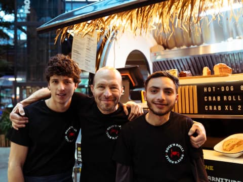 Das Team von Rock’n Rolls, Kunde von Food Truck Store