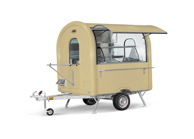 Remorque food truck glace Frost beige, format AIR 220