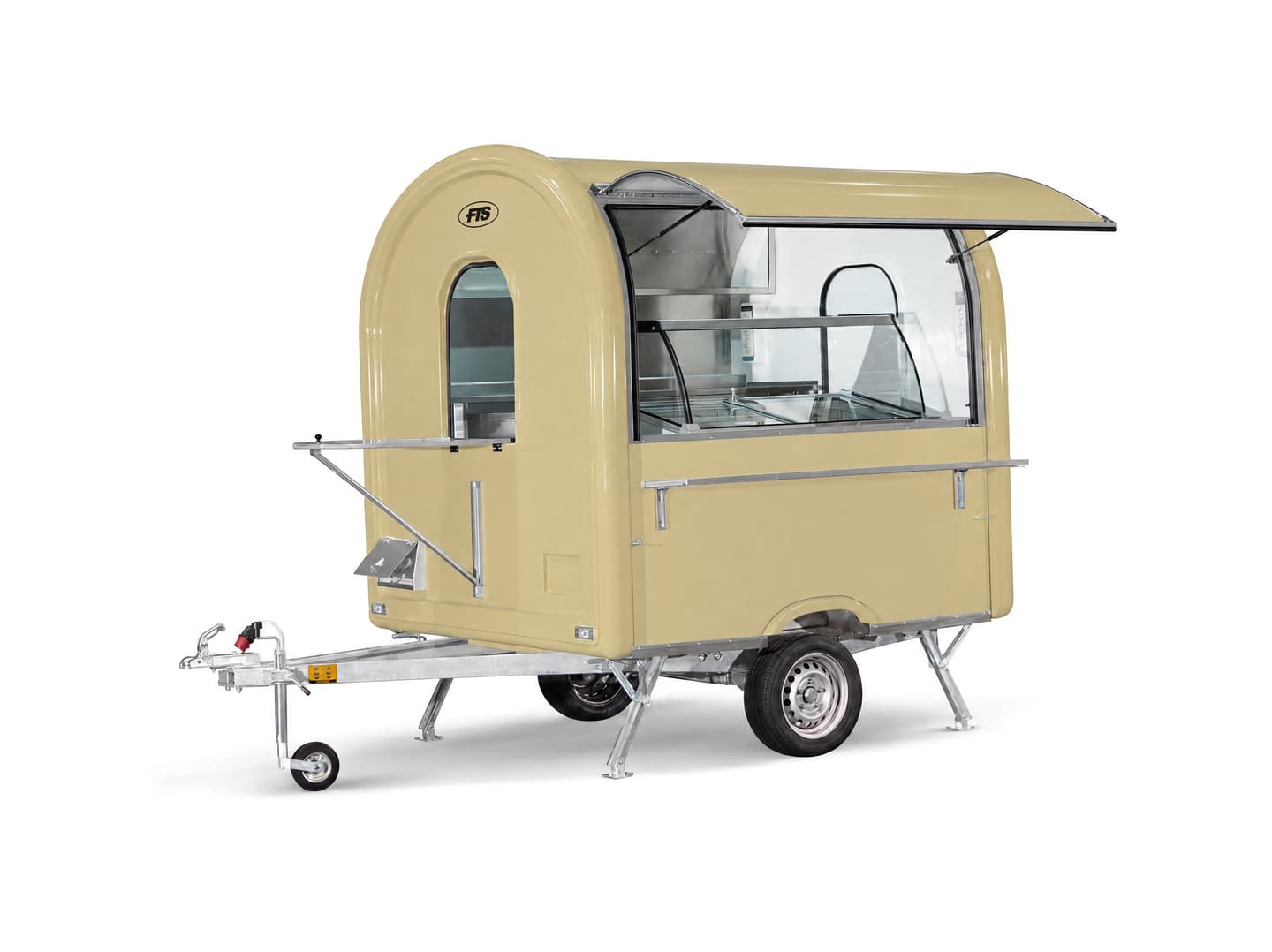 Remorque food truck glace Frost beige, format AIR 220